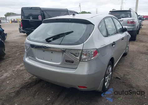 2008 Subaru Impreza 2.5I z USA, uszkodzony, nr VIN JF1GH61618H819048